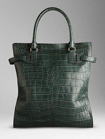 crocodile Burberry handbags